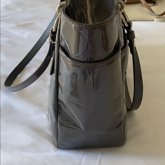 Coach patent tote - Picture 9 of 10